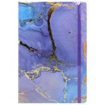 Книга записная Buromax Marble фиолетовая А5 80 листов
