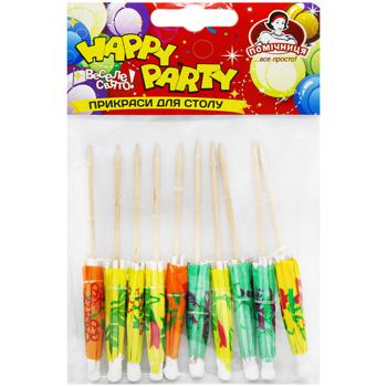 Pomichnica Umbrella for Cocktail 10pcs - buy, prices for - photo 2