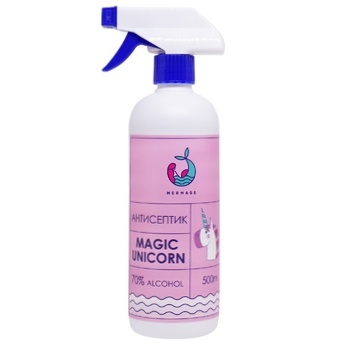 Mermade Magic Unicorn For Hands Antiseptic Spray 500ml