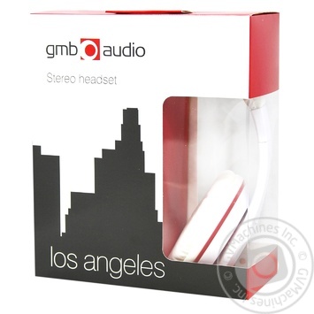 GMB Audio Stereo Headset white MHS-LAX-W - buy, prices for ULTRAMARKET - photo 1