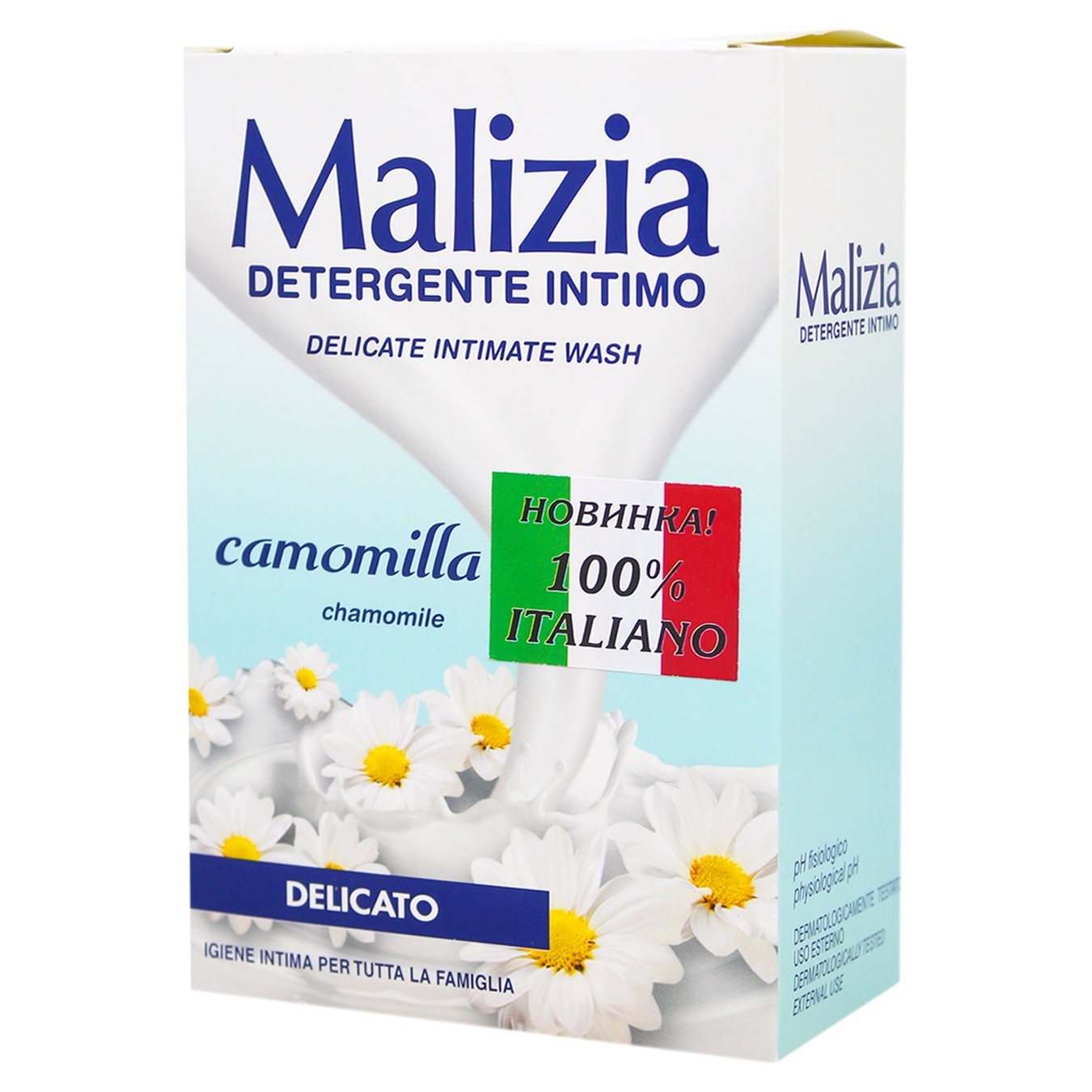 

Гель для интимной гигиены Malizia Ромашка 200мл
