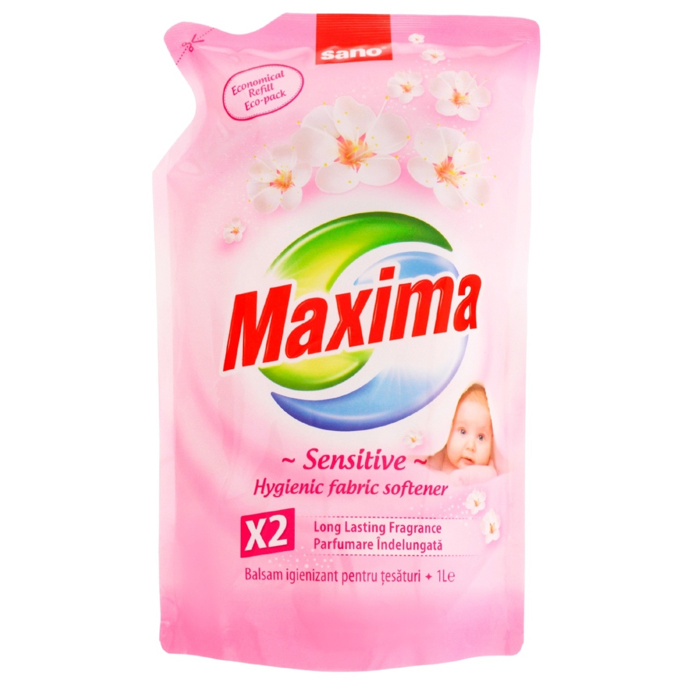 

Смягчитель для белья Sano Maxima Sensetive 1л