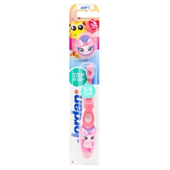 Jordan Step by step Children's Soft Toothbrush 3-5 years - buy, prices for Auchan - photo 2