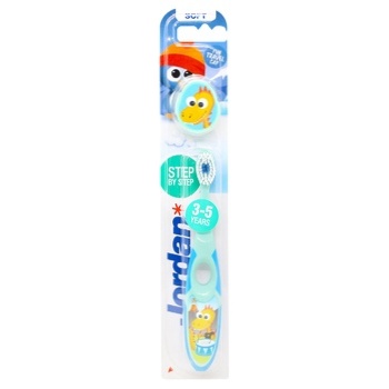 Jordan Step by step Children's Soft Toothbrush 3-5 years - buy, prices for MegaMarket - photo 4