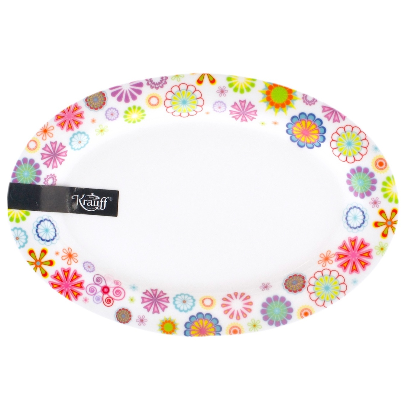 

Блюдо овальное Krauff Blumen 22х15х1,5см
