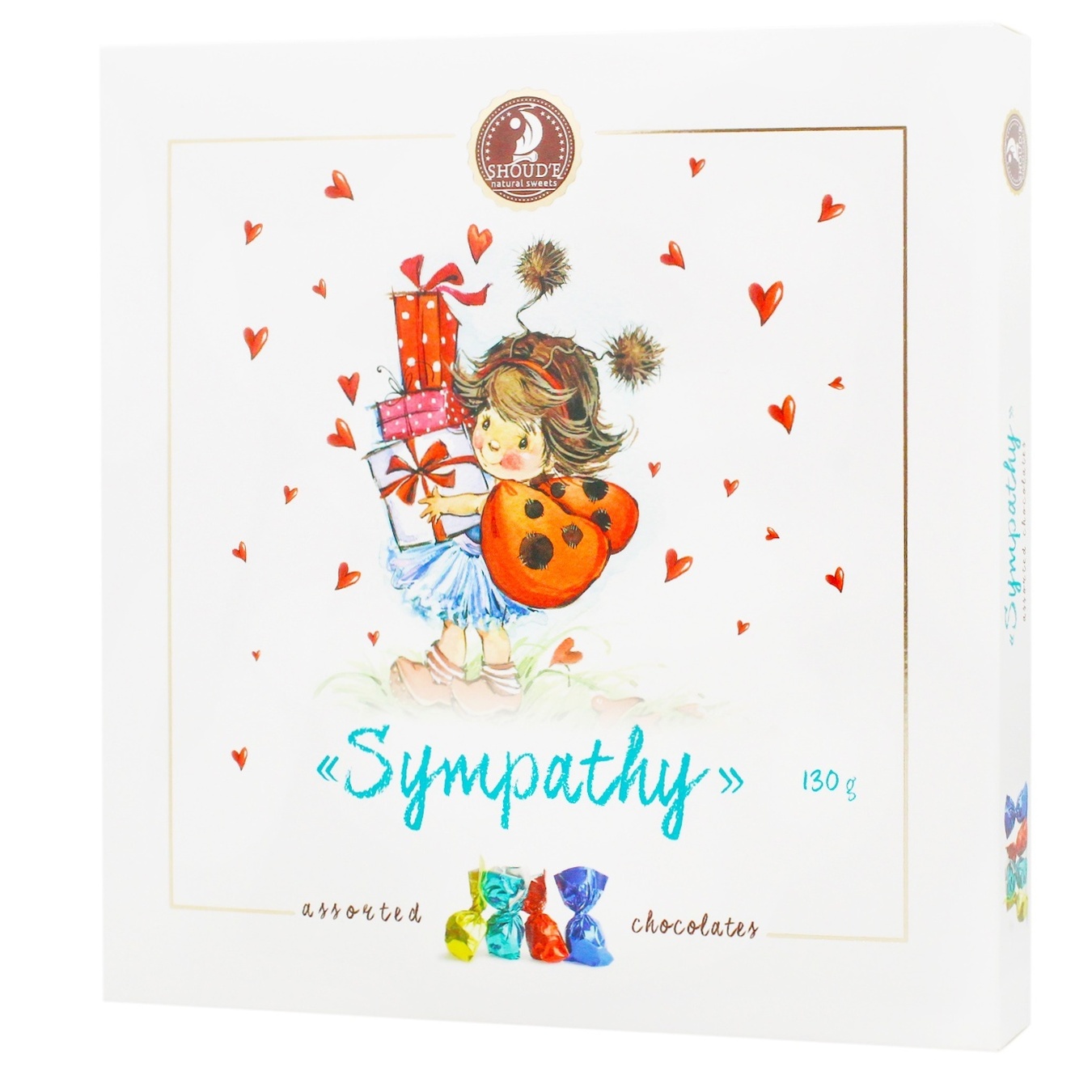 

Конфеты Shoud'e Sympathy ассорти 130г