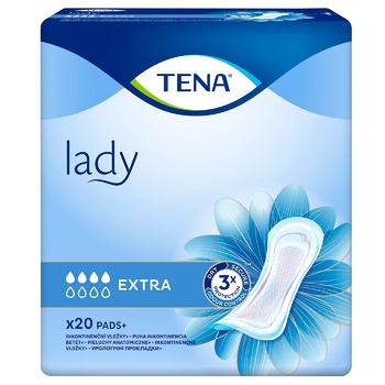Прокладки урологічні Tena Lady Extra гігієнічні 20шт - купити, ціни на Торба - фото 1
