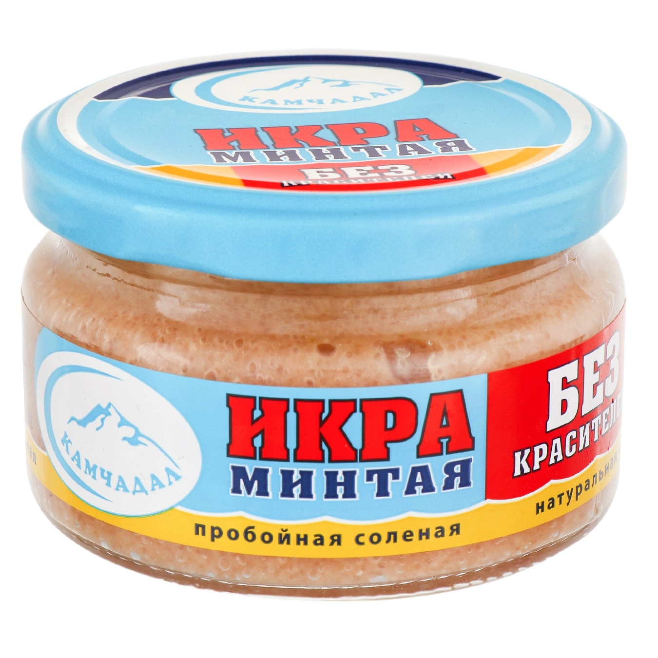 

Икра минтая Камчадал 180г стекло