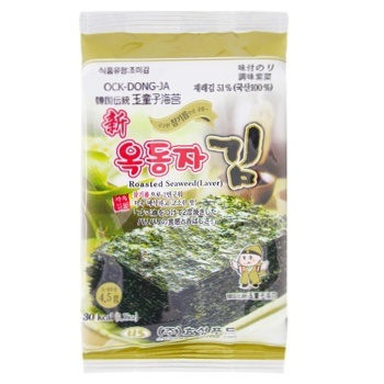 Ock Dong Ja  with Sesame Oil Nori Snack 4.5g - buy, prices for MegaMarket - photo 1