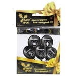 Party House Wishes Balloons Black 5pcs