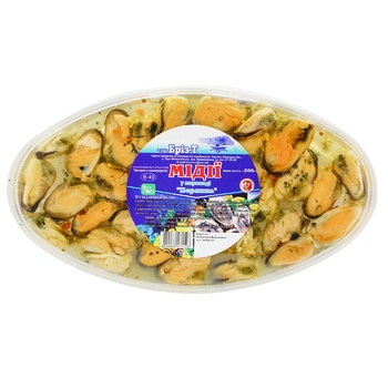 Briz-T Perlyna Black Sea Mussels 200g - buy, prices for EKO Market - photo 1