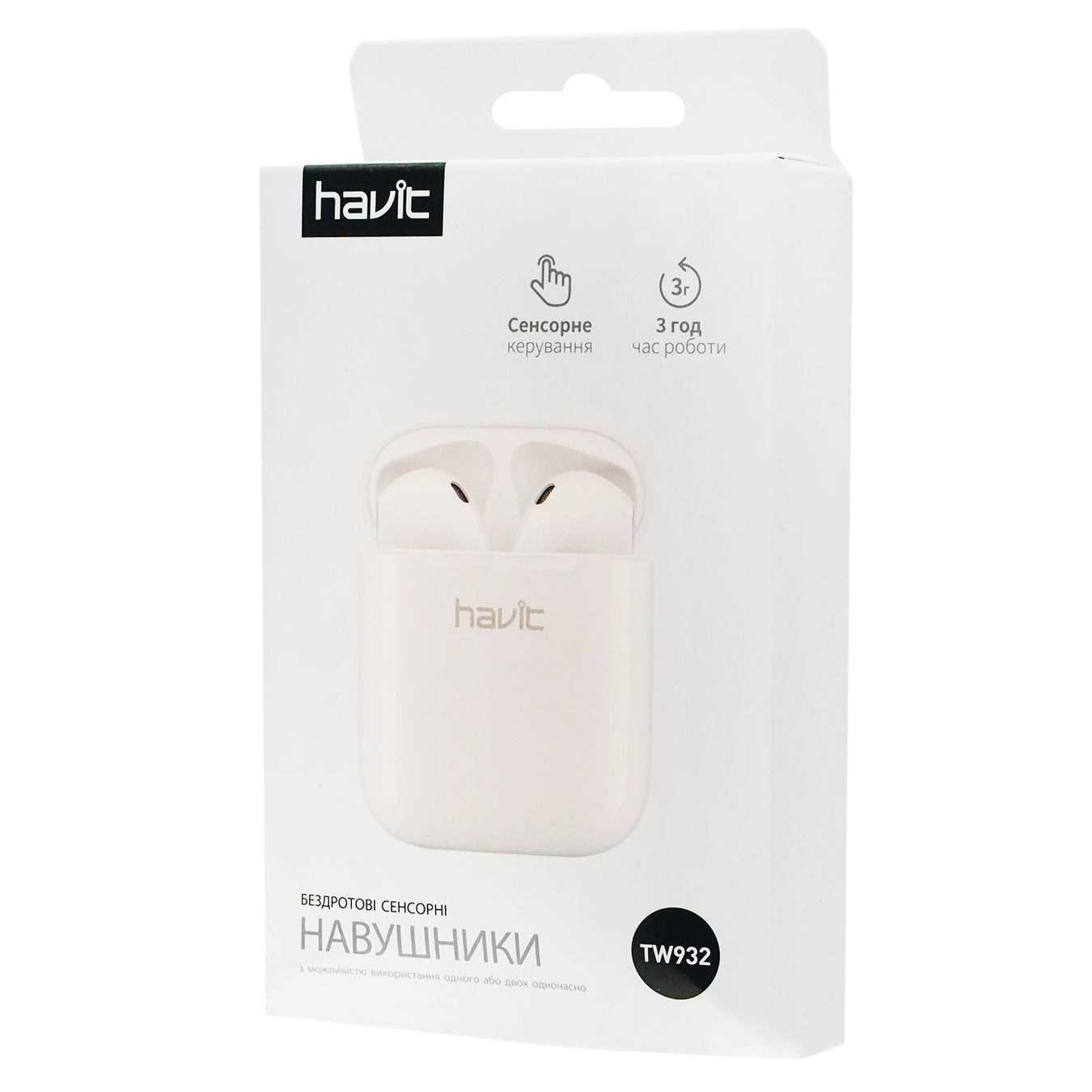 

Наушники Havit TW932 беспроводные сенсорные