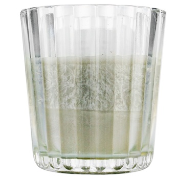 Gray Candle in Glass 6cm