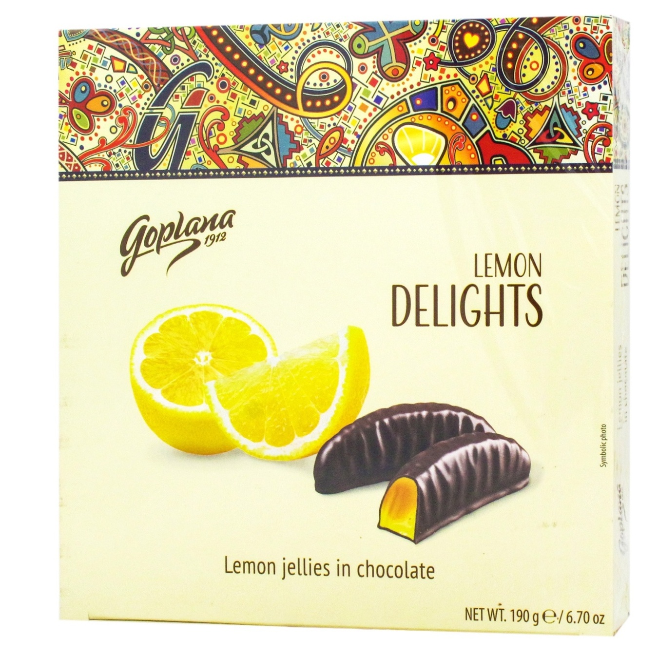 

Конфеты Goplana Delights лимонное желе в шоколаде 190г