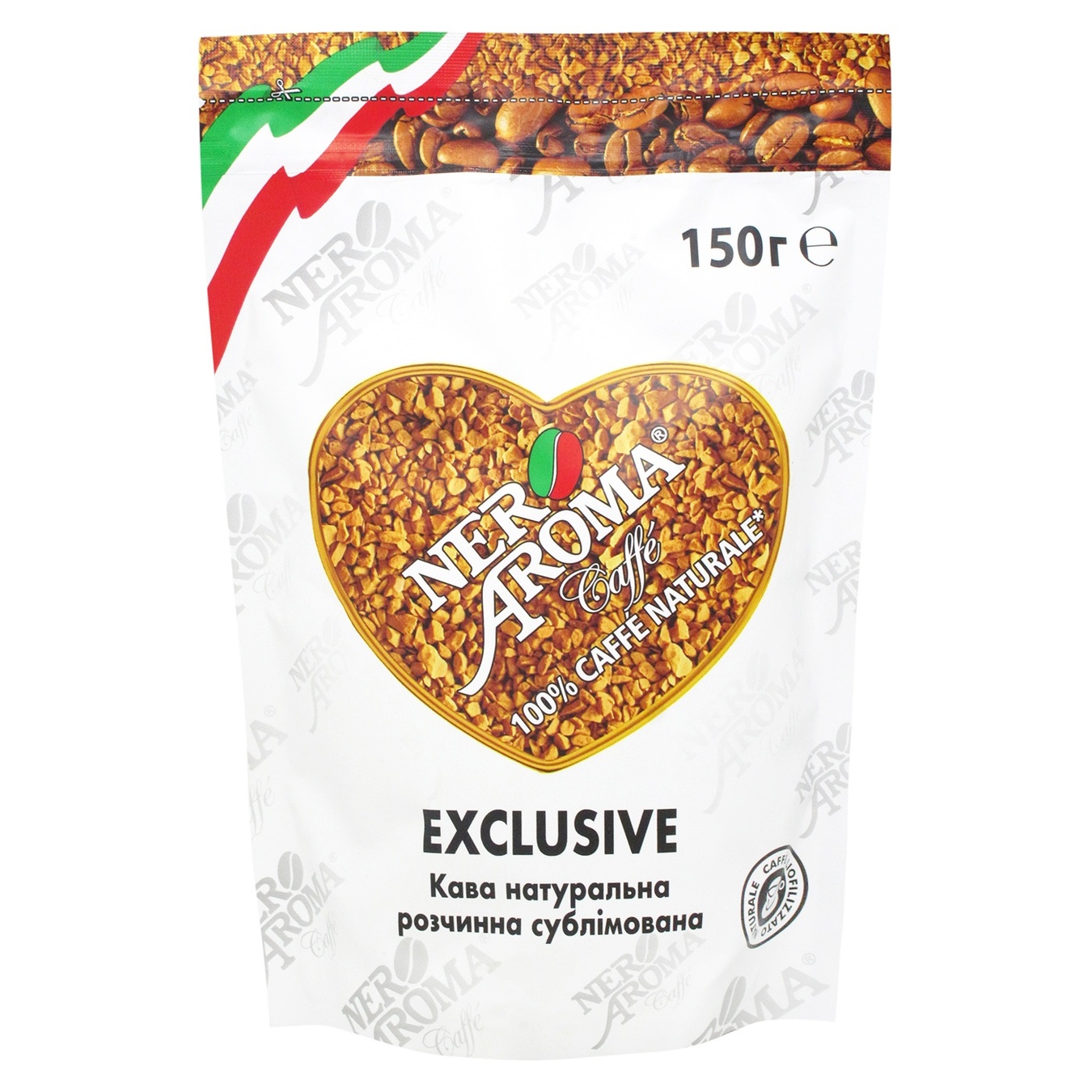 

Кофе Nero Aroma Exclusive растворимый сублимированный 150г