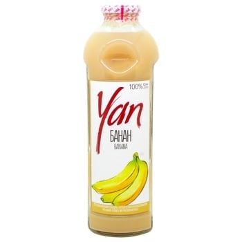 Yan Banana Without Sugar Juice 0.93l - buy, prices for Za Raz - photo 2