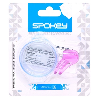 Затискач Spokey для носа силіконовий - купити, ціни на ULTRAMARKET - фото 1