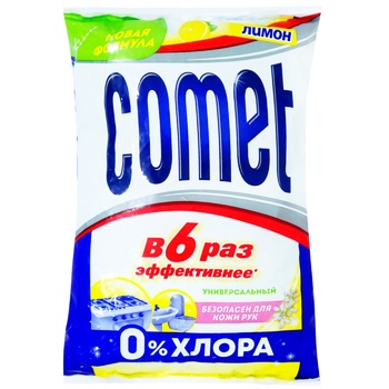 Чистячий засіб Comet Лимон дезинфікуючий 400г - купити, ціни на Auchan - фото 1