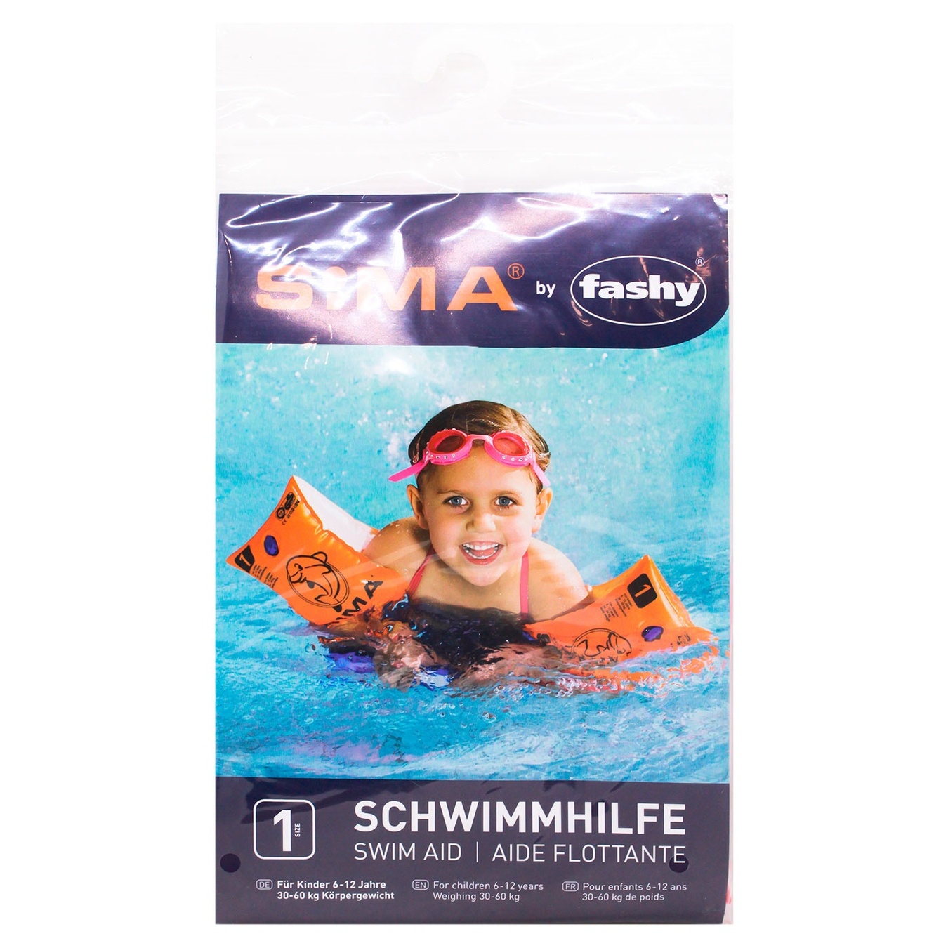 

Нарукавники Fashy Sima Swim Aid 8302-1 30-60кг