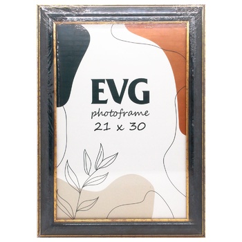 EVG Deco Photo Frame 20x30cm Dark Blue - buy, prices for MegaMarket - photo 1