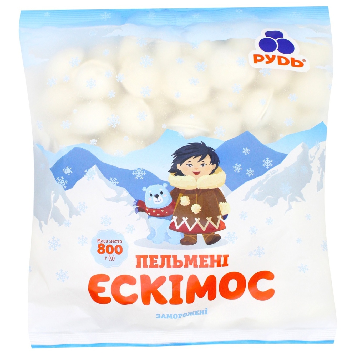 

Пельмени Рудь Эскимос замороженные 800г