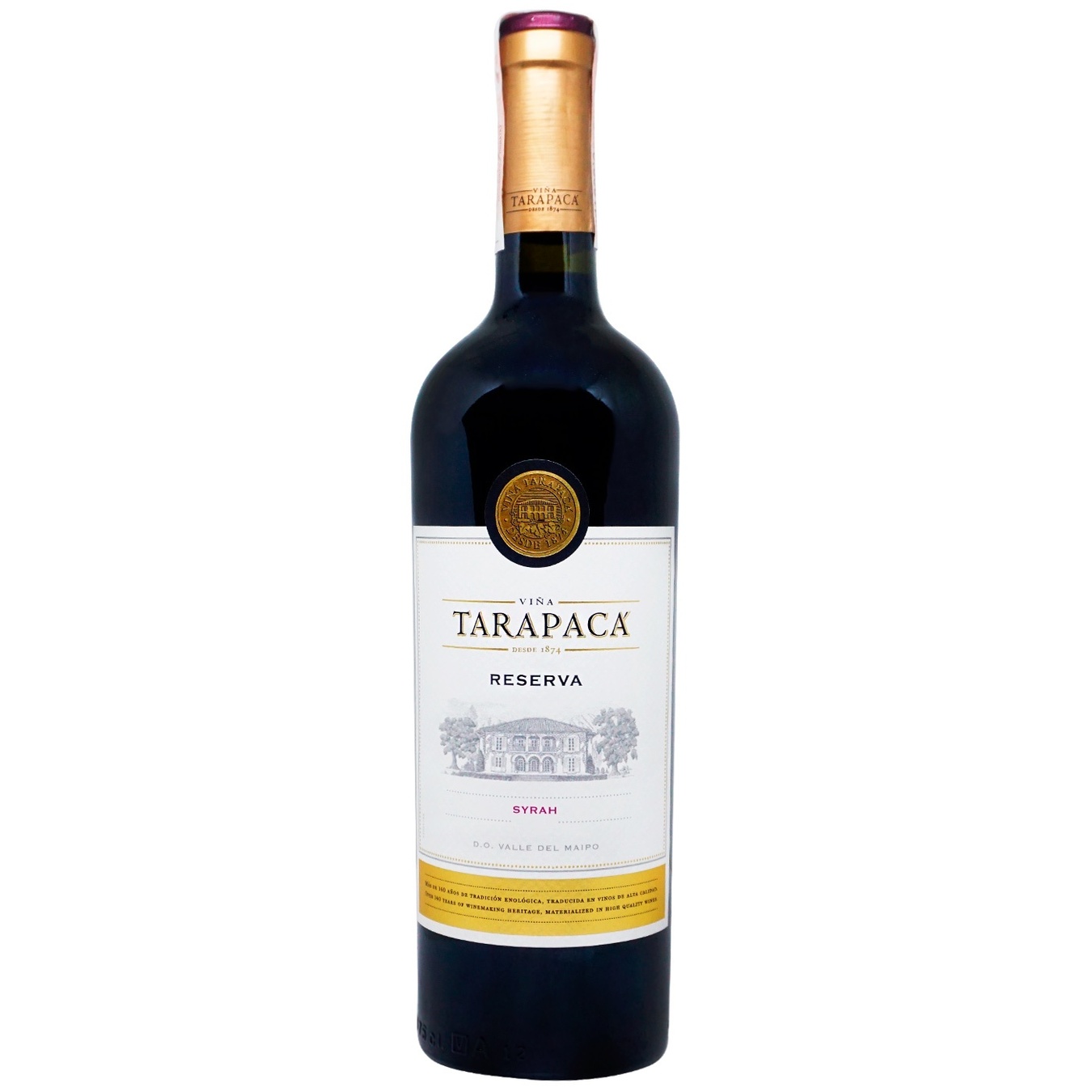 

Вино Tarapaca Reserva Syrah красное сухое 14% 0,75л