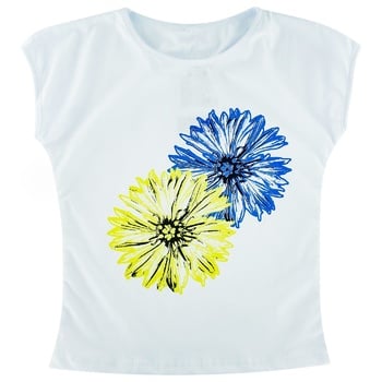 Dexter's Flowers T-shirt for Girl Size 98 - buy, prices for Auchan - photo 1