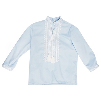 Blue Shirt for Boy Size 122-158 - buy, prices for Auchan - photo 1