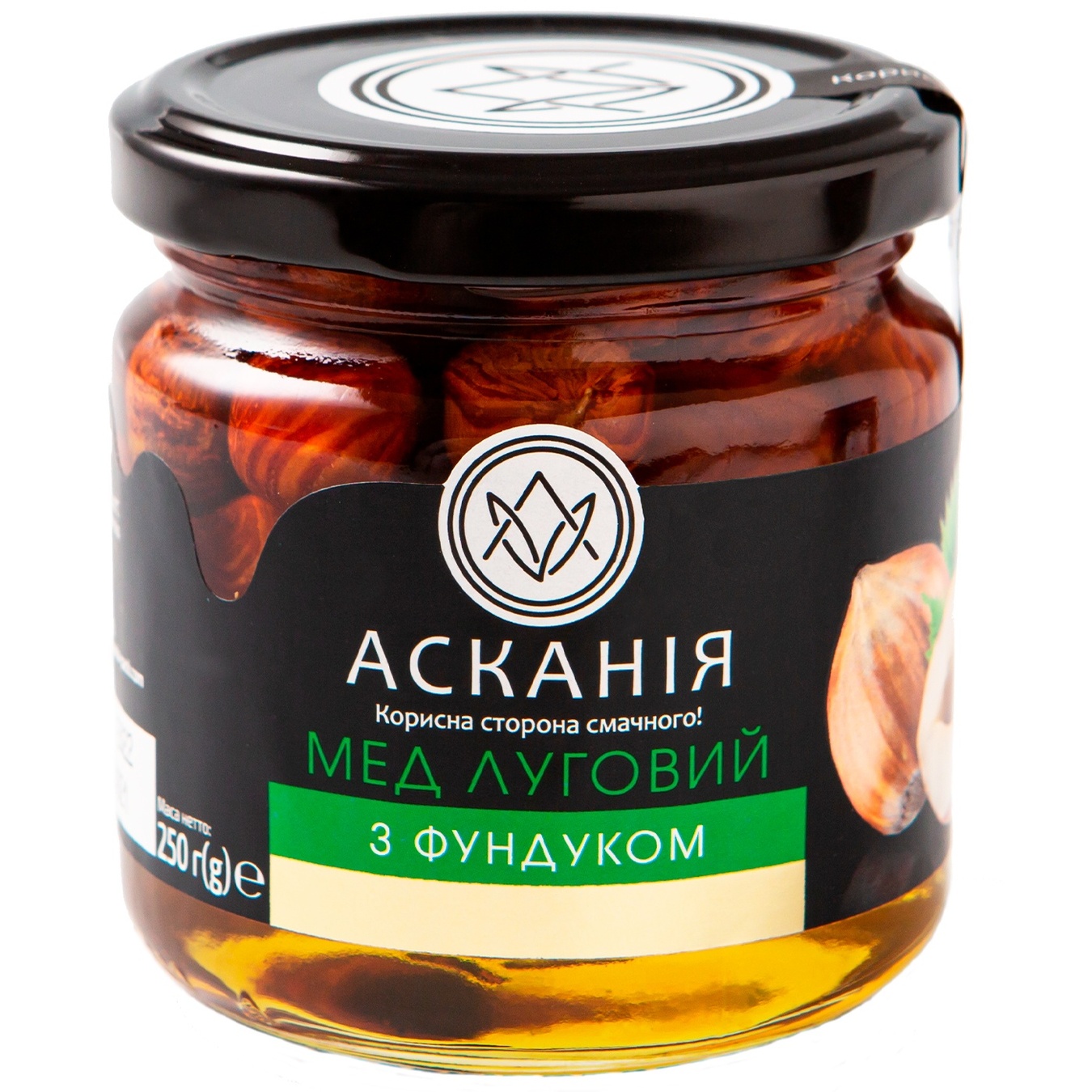 

Мед Аскания Луговой с фундуком 250г