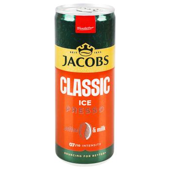 Jacobs Ice Presso Classic Ice Coffee 250ml - buy, prices for Supermarket "Kharkiv" - photo 1