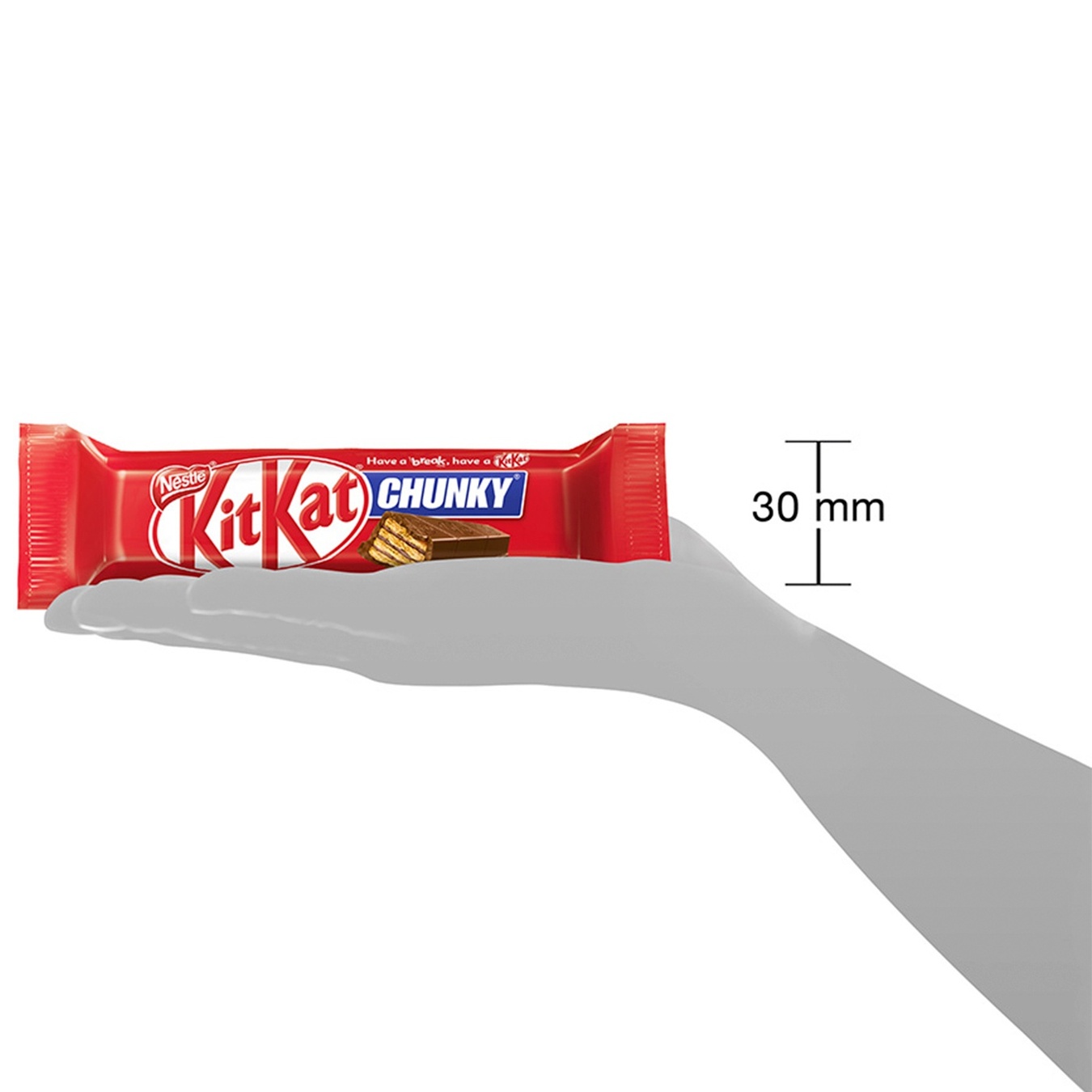 

Батончик NESTLÉ® KITKAT® Chunky в молочном шоколаде 40г