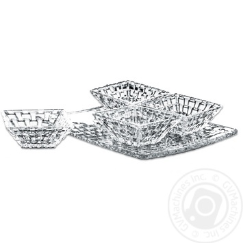 Nachtmann Bossa Nova Tray With 4 Salad Bowls Set 5pcs - buy, prices for MegaMarket - photo 1