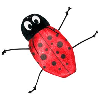 Kong Refillables Ladybug Cat Toy with Catnip 10.2x14cm - buy, prices for MasterZoo - photo 2