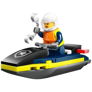 Lego City Police Water Scooter Building Set 30693 - buy, prices for Auchan - photo 3