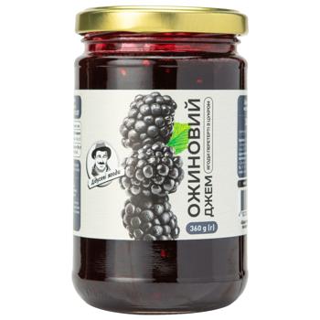 Джем Дедушкины Ягоды Ежевичный ягоды перетертые с сахаром 360г