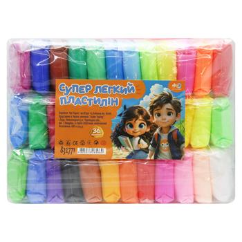 Hipe Air Plasticine with Stacks 36 colors 324g