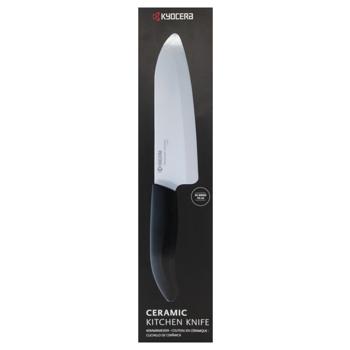 Kyocera FK-160WH-BK Ceramic Knife 16cm White Blade and Black Handle - buy, prices for WINETIME - photo 2