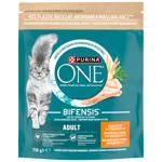 Корм сухий Purina One Adult з куркою та цільними злаками для котів 750г
