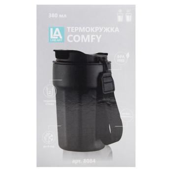 Line Art Comfy Red Thermal Mug 380ml - buy, prices for Za Raz - photo 2