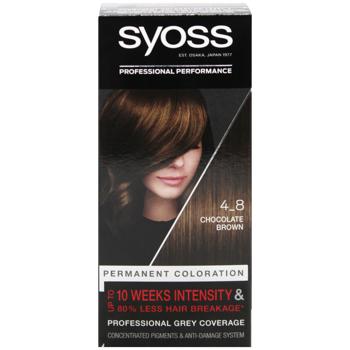 Крем-фарба для волосся Syoss 4-8 Каштановий шоколадний 115мл - купити, ціни на Auchan - фото 3