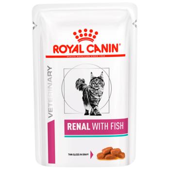 Корм вологий Royal Canin Renal з рибою для котів із захворюваннями нирок 12шт х 85г - купити, ціни на MasterZoo - фото 2