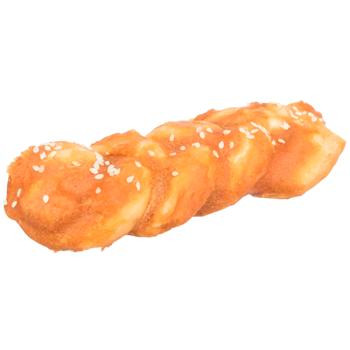 Trixie Denta Fun Chicken Bread bulk ласощі для собак 5 шт х 75 г - курка - купить, цены на MasterZoo - фото 2