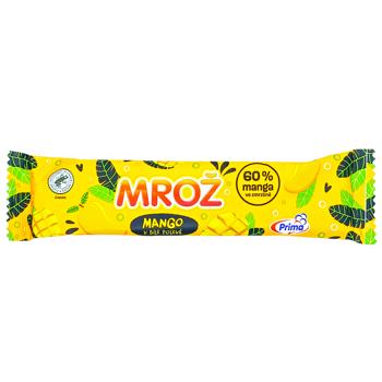 Морозиво Prima Манго в білій глазурі 54г - купити, ціни на Таврія В - фото 1