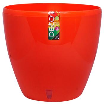 Deco Twin Carrot Flowerpot 20cm 4l - buy, prices for Auchan - photo 1