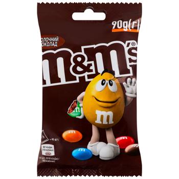 Драже M&M's з молочним шоколадом 82г - купити, ціни на Чудо Маркет - фото 3