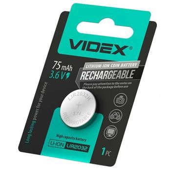 Battery Videx cr2032 China - buy, prices for Auchan - photo 1