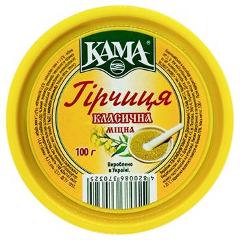 Горчица Кама классическая крепкая 100г - купить, цены на Чудо Маркет - фото 2