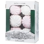 Ukrainska Zirka White and Pink Marshmallows 370g