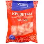 Veladis Whole Glazed Boiled Frozen Shrimps 90/120 1kg
