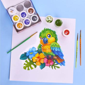 Yes Minecraft Gouache Paints 9 colors - buy, prices for Ideal - photo 5